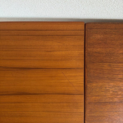 
                  
                    Vintage vierkante tafel teak - LOUI
                  
                