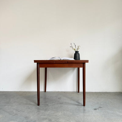 Vintage vierkante tafel teak - LOUI
