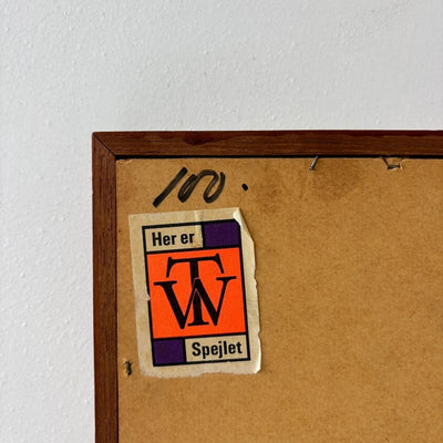 
                  
                    Vintage vierkanten spiegel teak - LOUI.STORE
                  
                