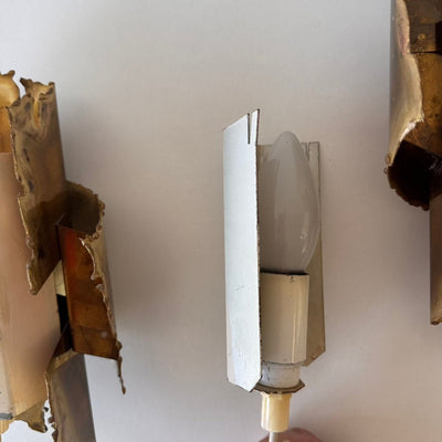 
                  
                    Vintage wandlampen S.A. Holm Sørensen voor Thea Metal - LOUI.STORE
                  
                