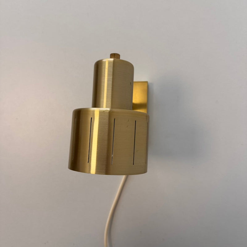 Vintage wandlampje Vitrika messing - LOUI.STORE