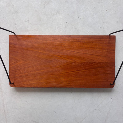 
                  
                    Vintage wandplank afgeronde hoek teak - LOUI
                  
                