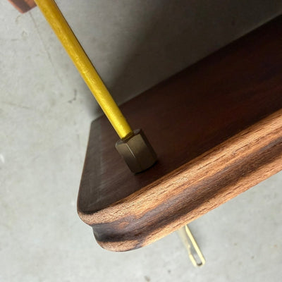 
                  
                    Vintage wandplank dubbel teak - LOUI
                  
                