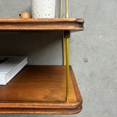 
                  
                    Vintage wandplank dubbel teak - LOUI
                  
                