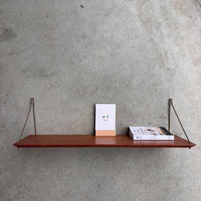 
                  
                    Vintage wandplank massief teak - LOUI.STORE
                  
                