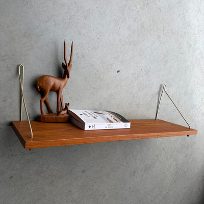 
                  
                    Vintage wandplank teak 70cm - LOUI
                  
                