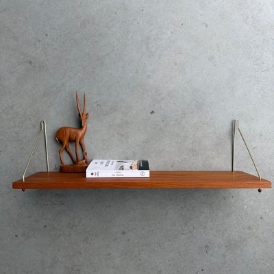 
                  
                    Vintage wandplank teak 70cm - LOUI
                  
                