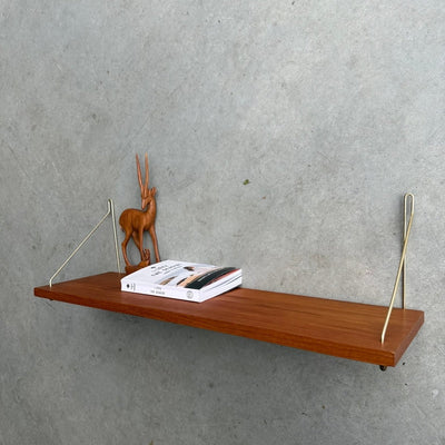 
                  
                    Vintage wandplank teak 70cm - LOUI
                  
                
