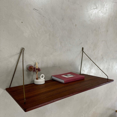 
                  
                    Vintage wandplank teak 70cm - LOUI.STORE
                  
                