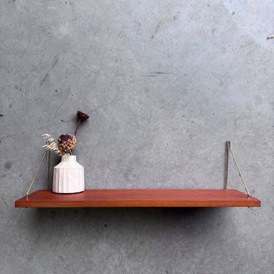 Vintage wandplank teak 70cm - LOUI.STORE