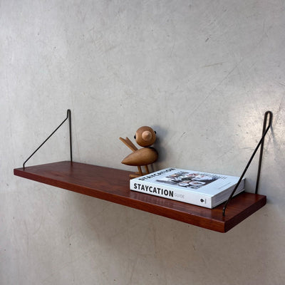 Vintage wandplank teak 70cm - LOUI.STORE