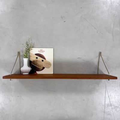 Vintage wandplank teak 75cm - LOUI.STORE