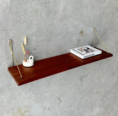 
                  
                    Vintage wandplank teak 80 - LOUI.STORE
                  
                