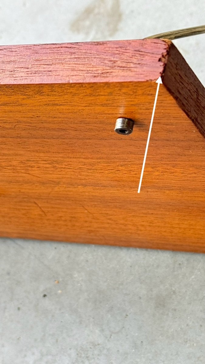 
                  
                    Vintage wandplank teak 80 - LOUI.STORE
                  
                