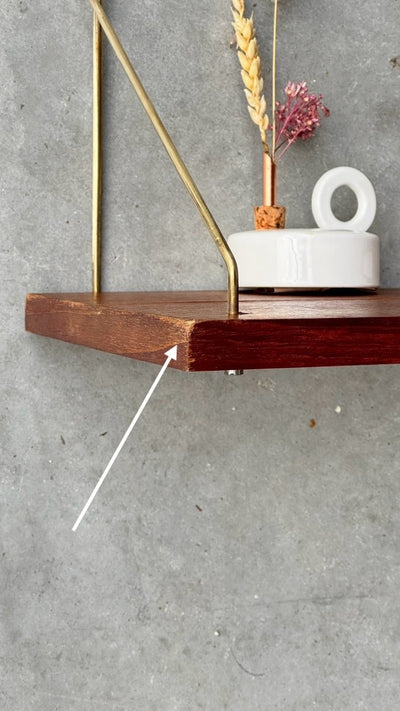 
                  
                    Vintage wandplank teak 80 - LOUI.STORE
                  
                