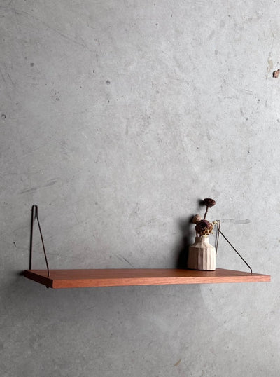 Vintage wandplank teak 80cm - LOUI.STORE