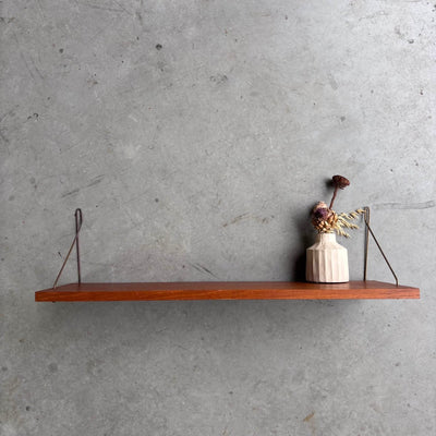 Vintage wandplank teak 80cm - LOUI.STORE