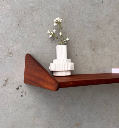 
                  
                    Vintage wandplank teak met rand - LOUI.STORE
                  
                