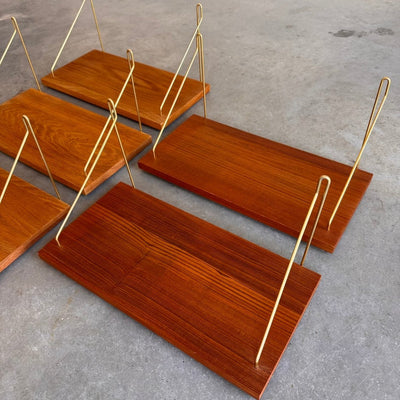 
                  
                    Vintage wandplankje eiken of teak - LOUI
                  
                