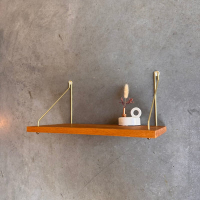 
                  
                    Vintage wandplankje eiken of teak - LOUI
                  
                