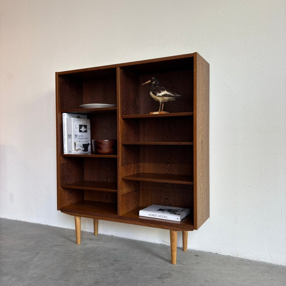 Vintage wengé Hundevad boekenkast - LOUI.STORE