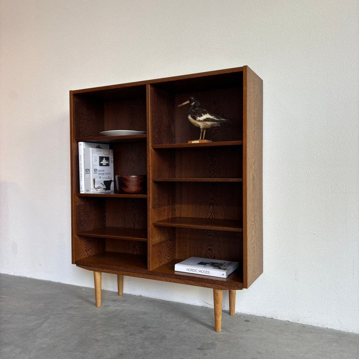 Vintage wengé Hundevad boekenkast - LOUI.STORE