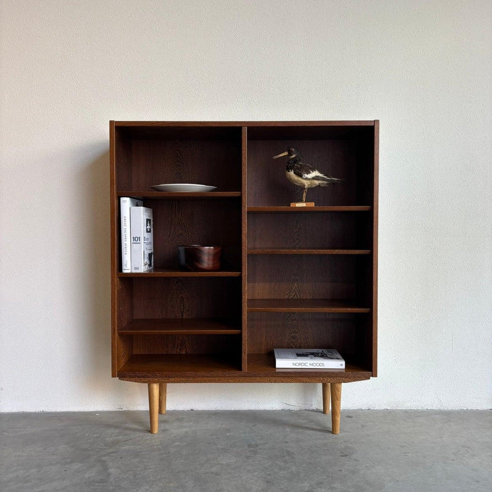 Vintage wengé Hundevad boekenkast - LOUI.STORE