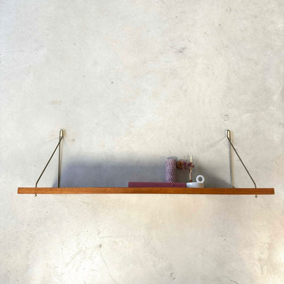 Wandplank teak 80cm - LOUI.STORE