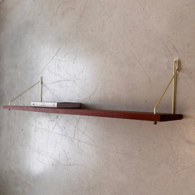 Wandplank teak 80cm - LOUI.STORE