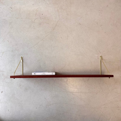 Wandplank teak 80cm - LOUI.STORE