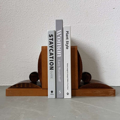 2x boekensteun Art Deco - LOUI.STORE