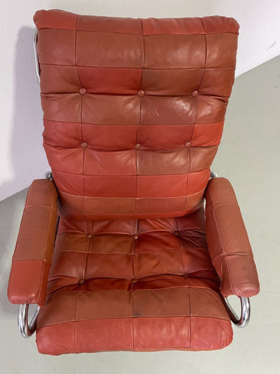 
                  
                    Buisframe leren fauteuil - LOUI.STORE
                  
                