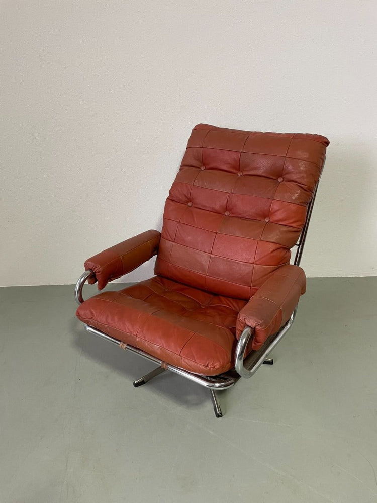 
                  
                    Buisframe leren fauteuil - LOUI.STORE
                  
                