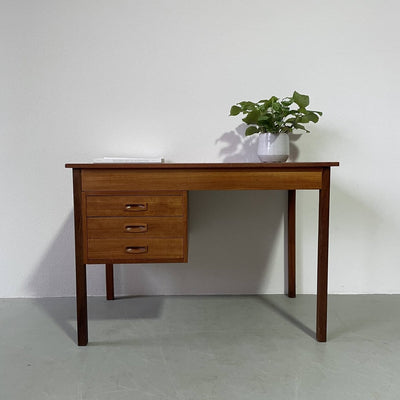 Bureau teak 3 lades - LOUI.STORE