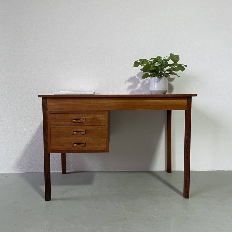 Bureau teak 3 lades - LOUI.STORE