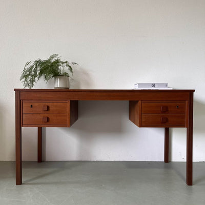 Bureau teak domino - LOUI.STORE