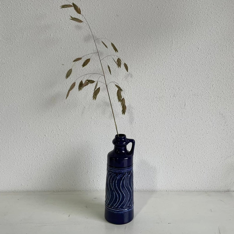 Deens blauw vaasje - LOUI.STORE