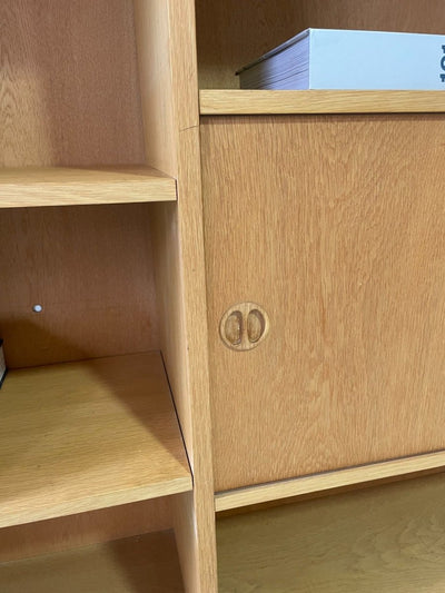 Deens boekenkast eiken XL - LOUI.STORE