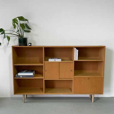 Deens boekenkast eiken XL - LOUI.STORE