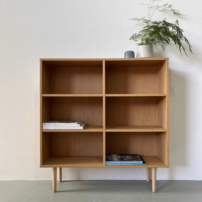 Deense boekenkast eiken - LOUI.STORE