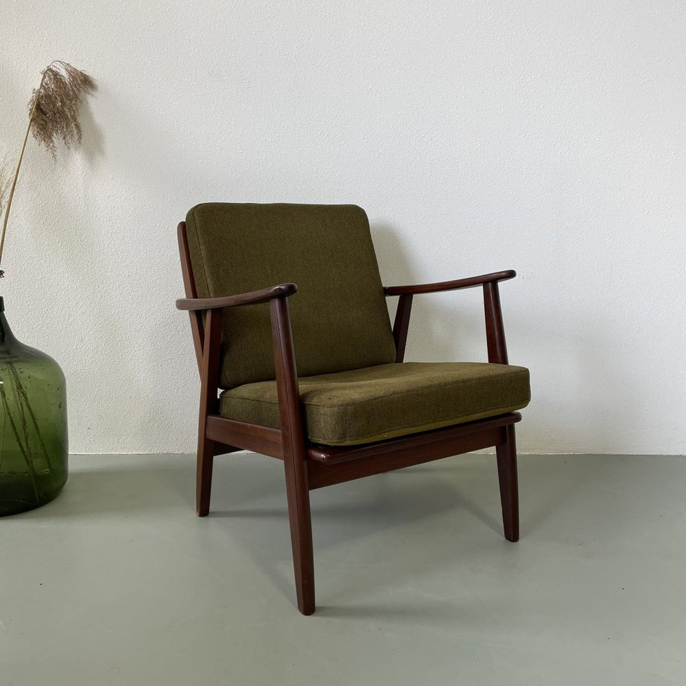 Deense fauteuil teak - LOUI.STORE