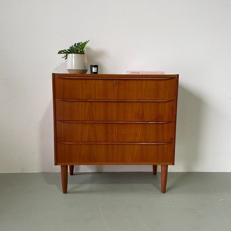 Deense ladekast teak 4* - LOUI.STORE