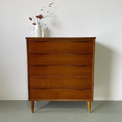 Deense ladekast teak 5* - LOUI.STORE