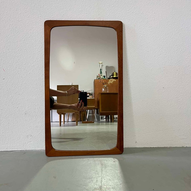 Deense spiegel teak - LOUI.STORE
