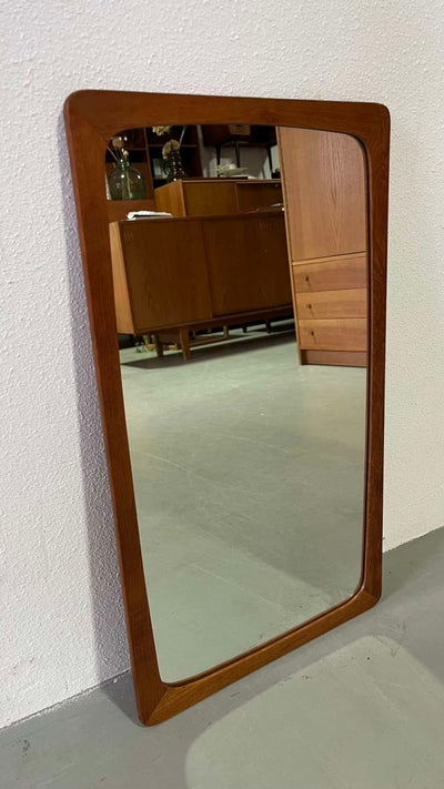 Deense spiegel teak - LOUI.STORE