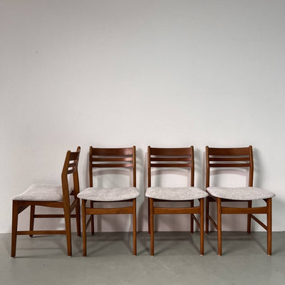 Deense stoelen teak 6* - LOUI.STORE