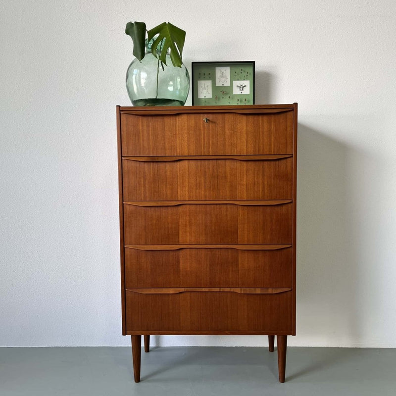 Deense teakhouten ladekast - LOUI.STORE