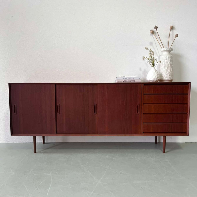Donker teak lowboard - LOUI.STORE