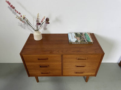 Dubbele ladekast in teak *6 - LOUI.STORE