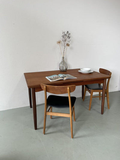 Eettafel in teak (uitschuifbaar) - LOUI.STORE